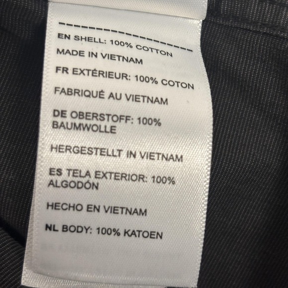 UNTUCKit Dress Shirt Mens 2XL Black Stone Wrinkle-Free Regular Fit Button Down - Picture 7 of 15